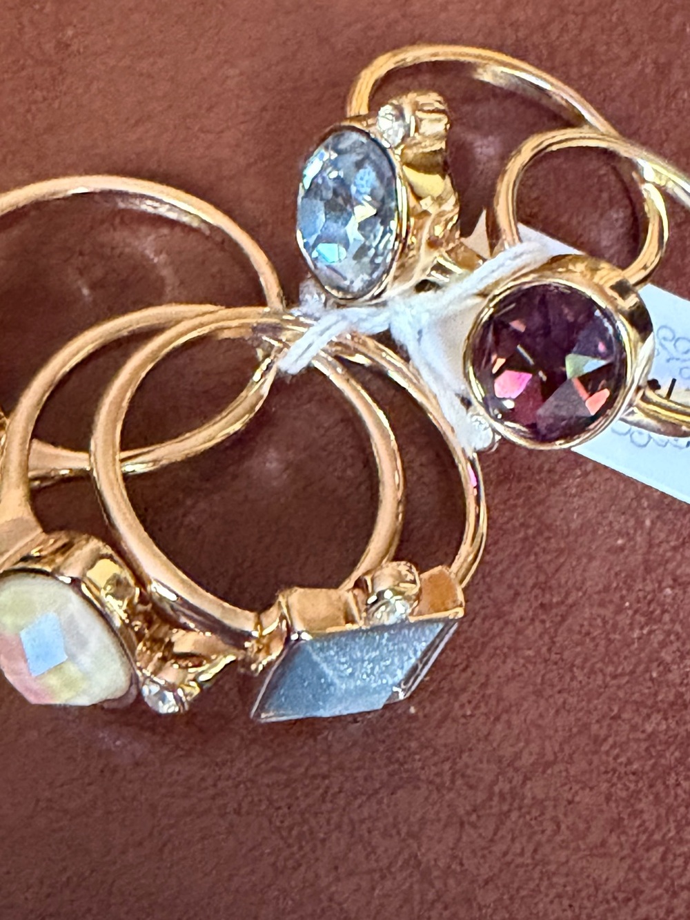 Jewel Tones Ring Set by Park Lane - Picture 5 of 6